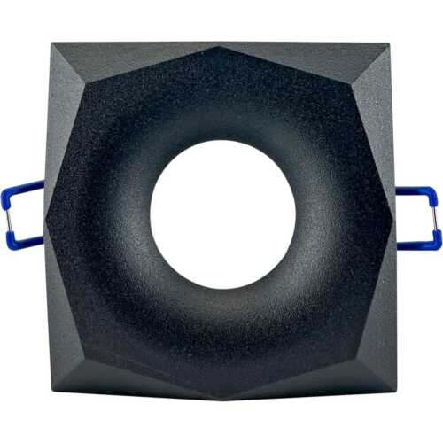 Τετράγωνο spot G75 GU10 μαύρο