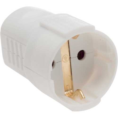 Ρευματοδότης σούκο λευκός 16Α 250V