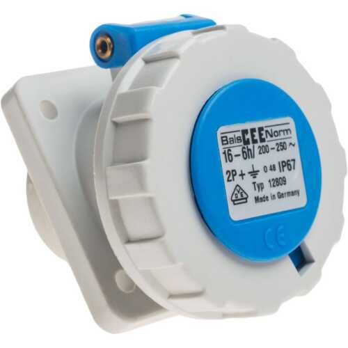 Ρευματοδότης πίνακα 3x16A 230V Quick connect