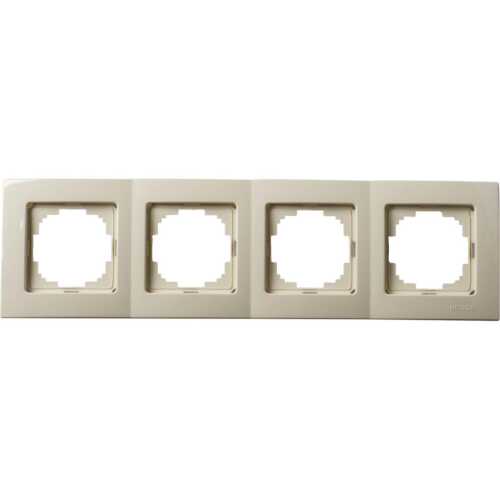 Μπεζ πλαίσιο τετραπλό