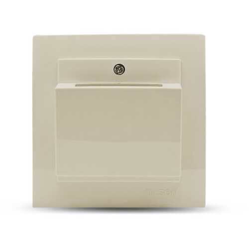 Μπέζ καρτοδιακόπτης με ενδεικτική λυχνία