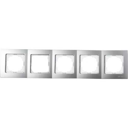 Ασημί πλαίσιο πενταπλό