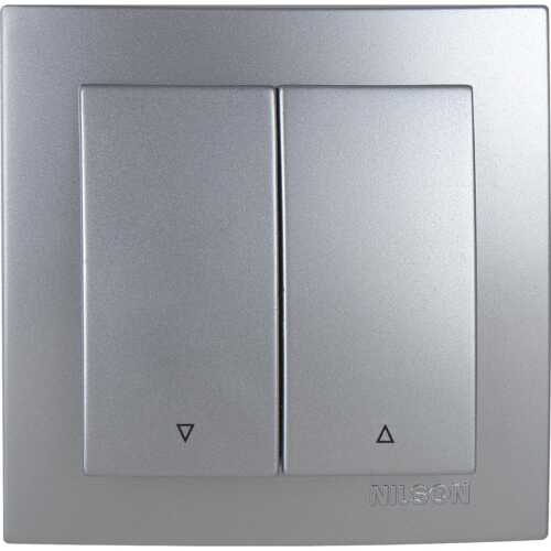 Ασημί μπουτόν ρολλών