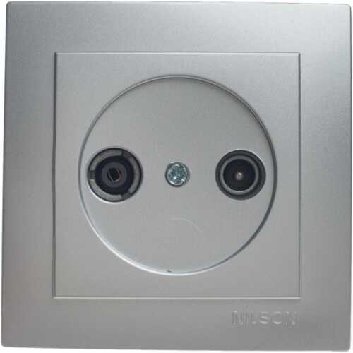 Ασημί πρίζα TV - Radio τερματική