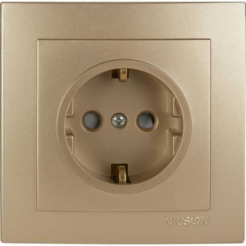 Σατινέ πρίζα σούκο με προστασία