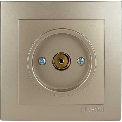 Σατινέ πρίζα TV τερματική