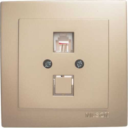 Σατινέ πρίζα τηλεφώνου