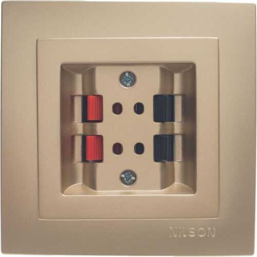 Σατινέ πρίζα ηχείων