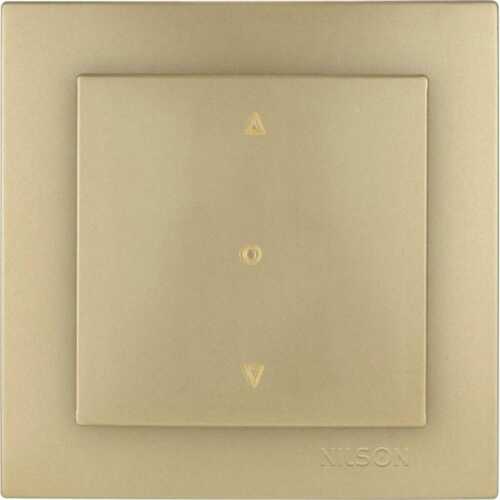 Nilson Διακόπτης ρολλών μονός σατινέ