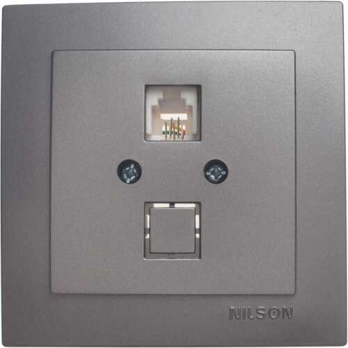 Ανθρακί πρίζα τηλεφώνου