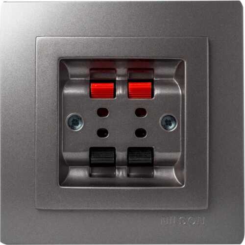 Ανθρακί πρίζα ηχείων