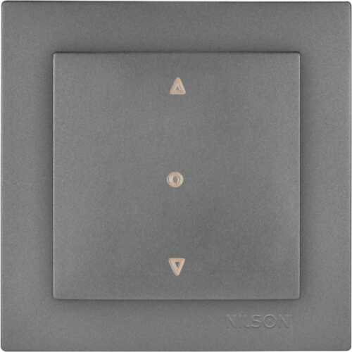 Ανθρακί διακόπτης ρολλών μονός