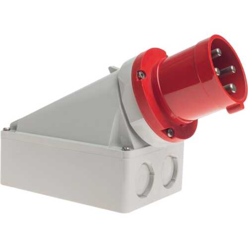 Βιομηχανική πρίζα αρσενική 4x63 400V