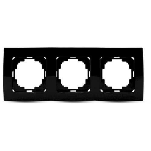 Μαύρο πλαίσιο τριπλό