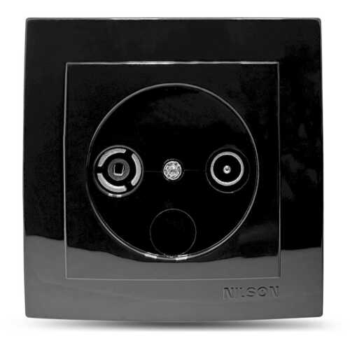 Μαύρη πρίζα TV-Radio διελεύσεως