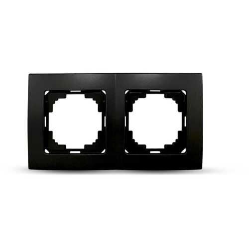 Μαύρο ματ πλαίσιο διπλό