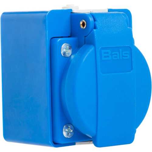 Ρευματοδότης σούκο επίτοιχος 3x16A 250V IP44