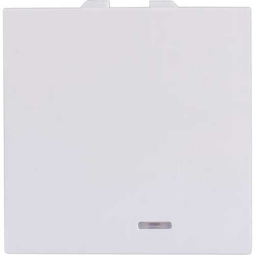 Διακόπτης απλός με ενδεικτική λυχνία 2 θέσεων Λευκός 10ΑΧ 250V