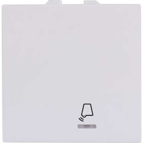 Μπουτόν κουδουνιού με ενδεικτική λυχνία 2 θέσεων Λευκό 10ΑΧ250V