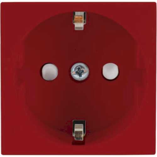 Πρίζα σούκο UPS 2Ρ + Ε 16Α 250V κόκκινη