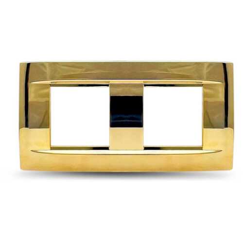 Πλαίσιο 2Θ Χρυσό γυαλιστερό πλαστικό