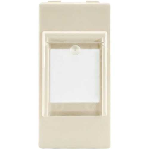 Πρίζα δικτύου 1 θέσης Ιβουάρ Cat.5e RJ45 UTP KS