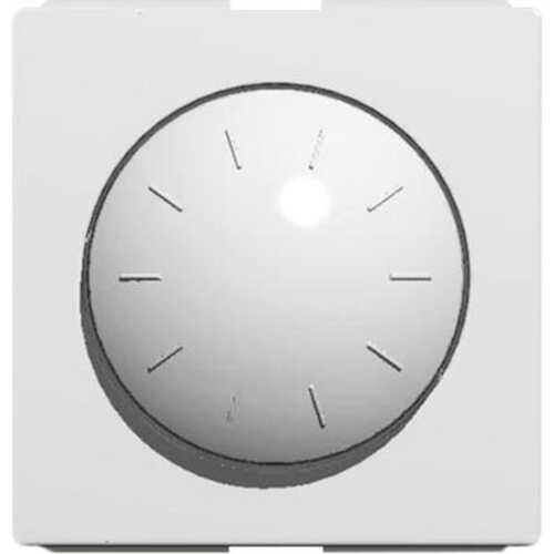 Προγραμματιζόμενος ρεοστάτης 10-100W/VA με περιστροφικό κομβίο ελέγχου και πιεζοδιακόπτη 2 θέσεων Λε