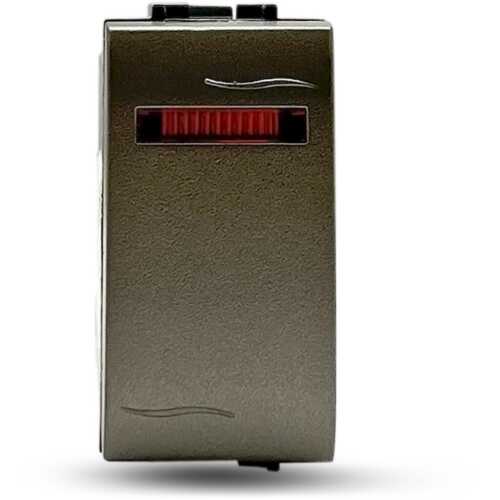 Μπουτόν με φωτεινή ένδειξη σατινέ