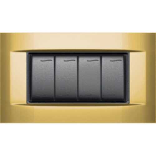 Πλαίσιο aqua metal 4m χρυσό ματ