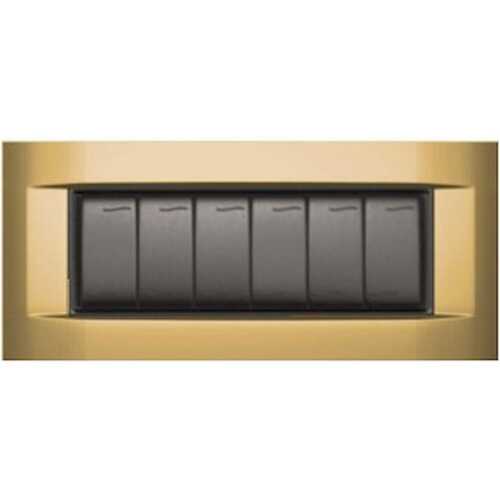 Πλαίσιο aqua metal 6m χρυσό ματ