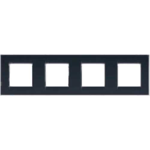 Οριζόντιο 4πλό πλαίσιο Μαύρο