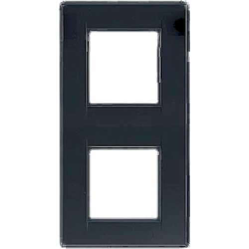 Κάθετο 2πλό πλαίσιο Μαύρο