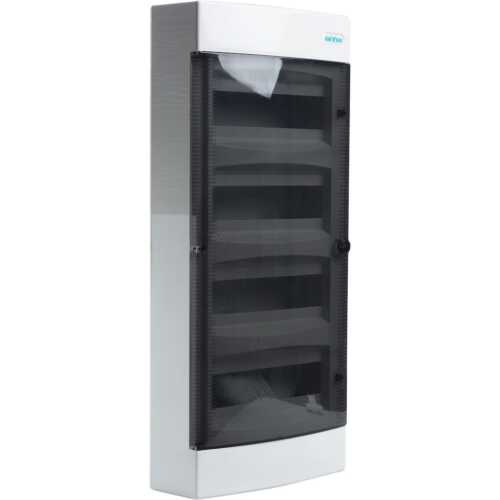 Πίνακας επίτοιxος Αίνος 4x12θ διάφανη πόρτα IP40