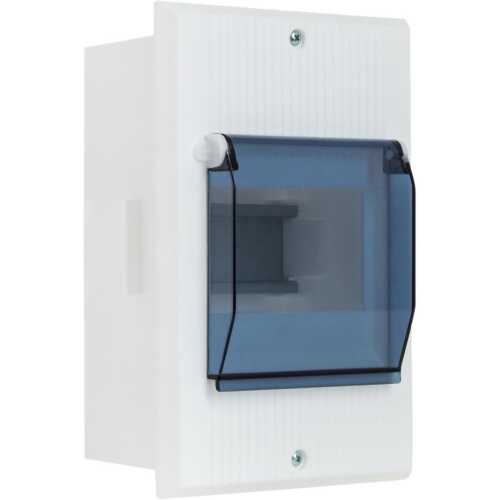 Πίνακας xωνευτός Δίρφυς 1x4θ διάφανη πόρτα IP30