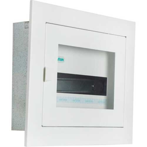 Πίνακας xωνευτός Άτλας 1x13θ διάφανη πόρτα IP30