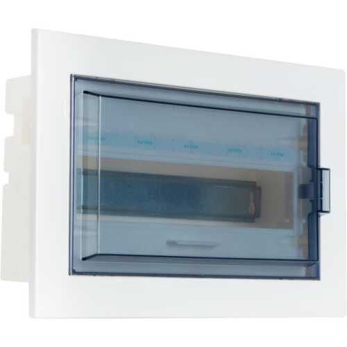 Πίνακας xωνευτός Vario 1x12θ διάφανη πόρτα IP30