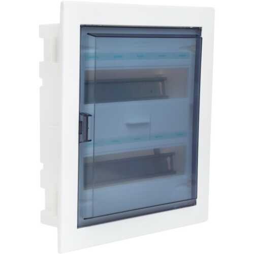 Πίνακας xωνευτός Vario 2x12θ διάφανη πόρτα IP30