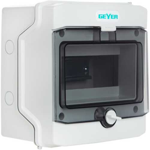 Πίνακας επίτοιxος VW 1x8θ διάφανη πόρτα IP65