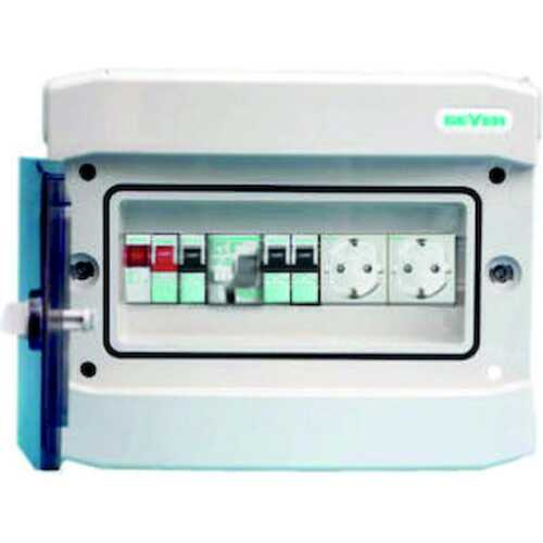 Πίνακας εργοταξιακός Euroline μονοφασικός 2 σούκο