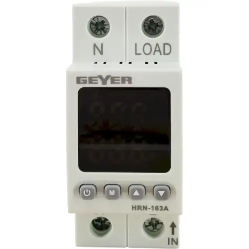 Ψηφιακός επιτηρητής τάσης 1Φ 220V 63A 1NO 2M